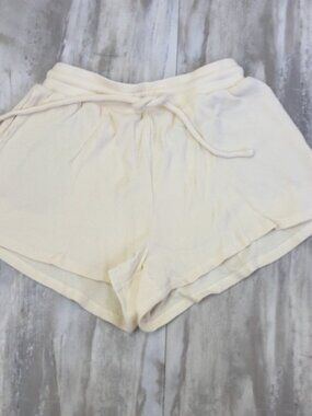 Tavi Cream Drawstring Shorts s